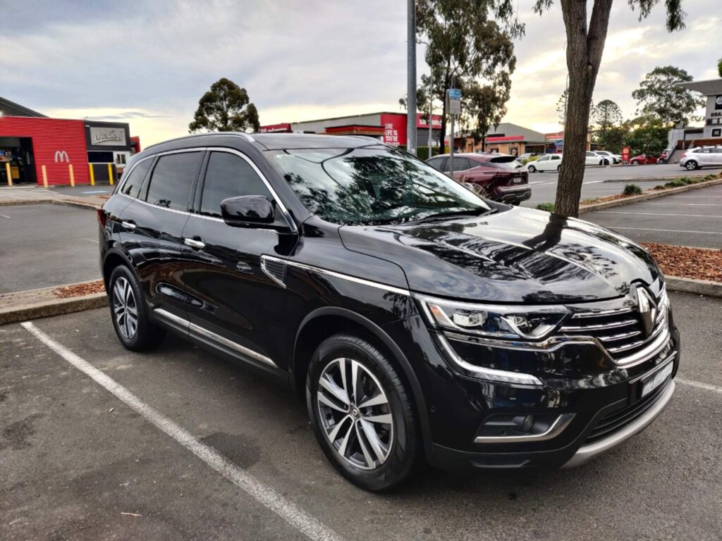 Black SUV exterior detail gloss finish at The Washouse Rouse Hill