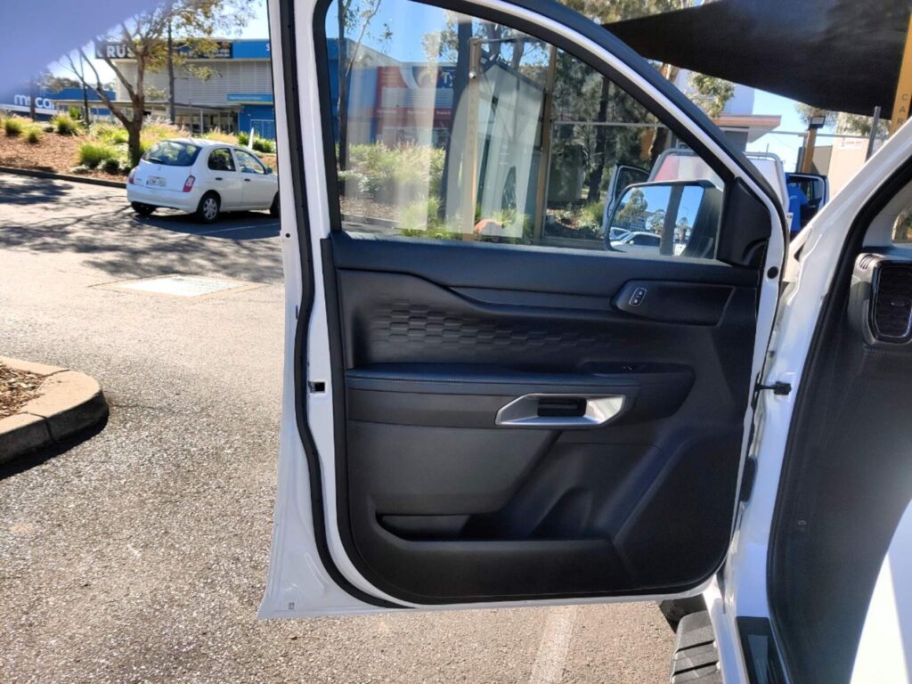 Door trims and plastics restored during interior detail at The Washouse