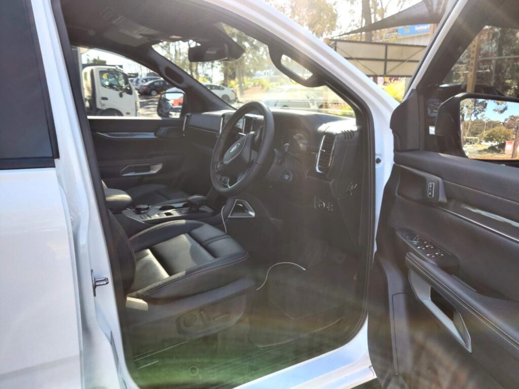 Driver area detailed and cleaned at The Washouse Rouse Hill