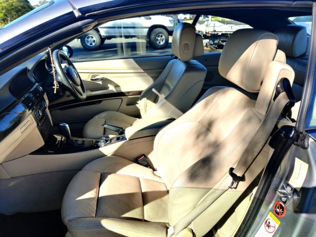 Family SUV interior detail seats and cabin revived The Washouse