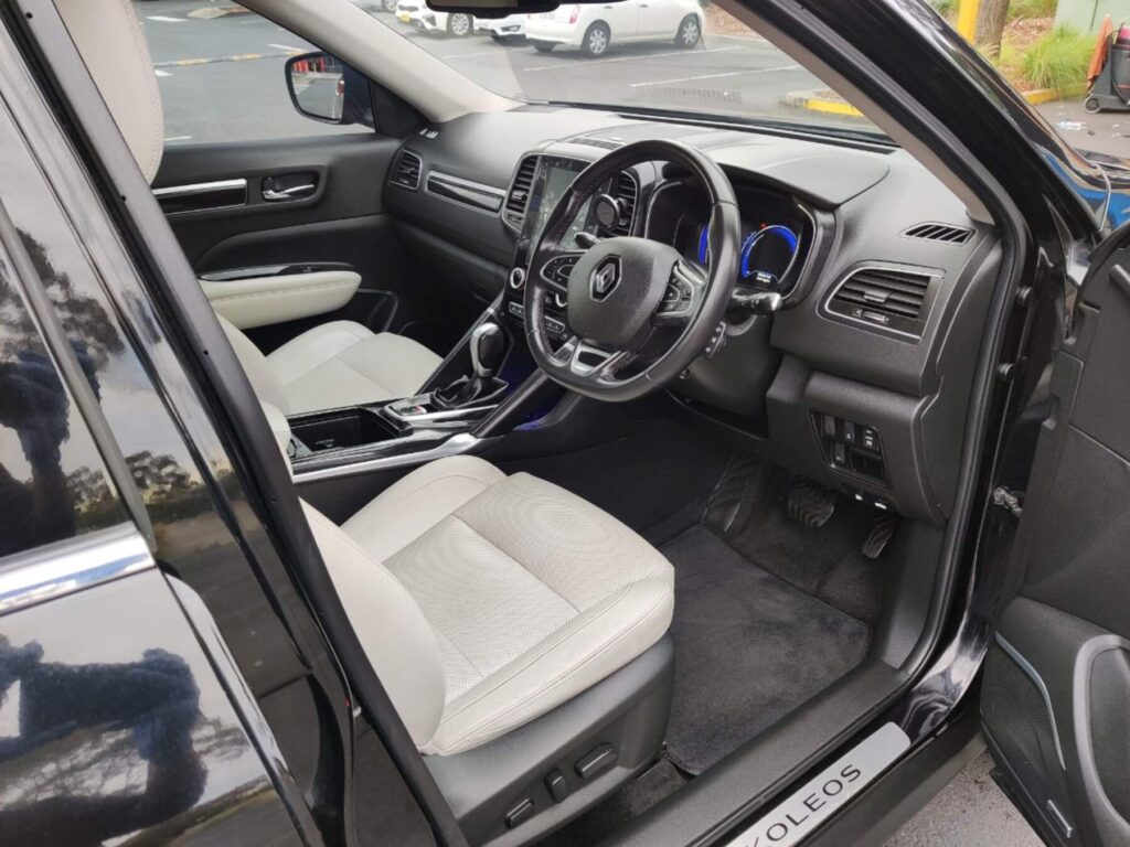 Premium vehicle cabin interior detail at The Washouse