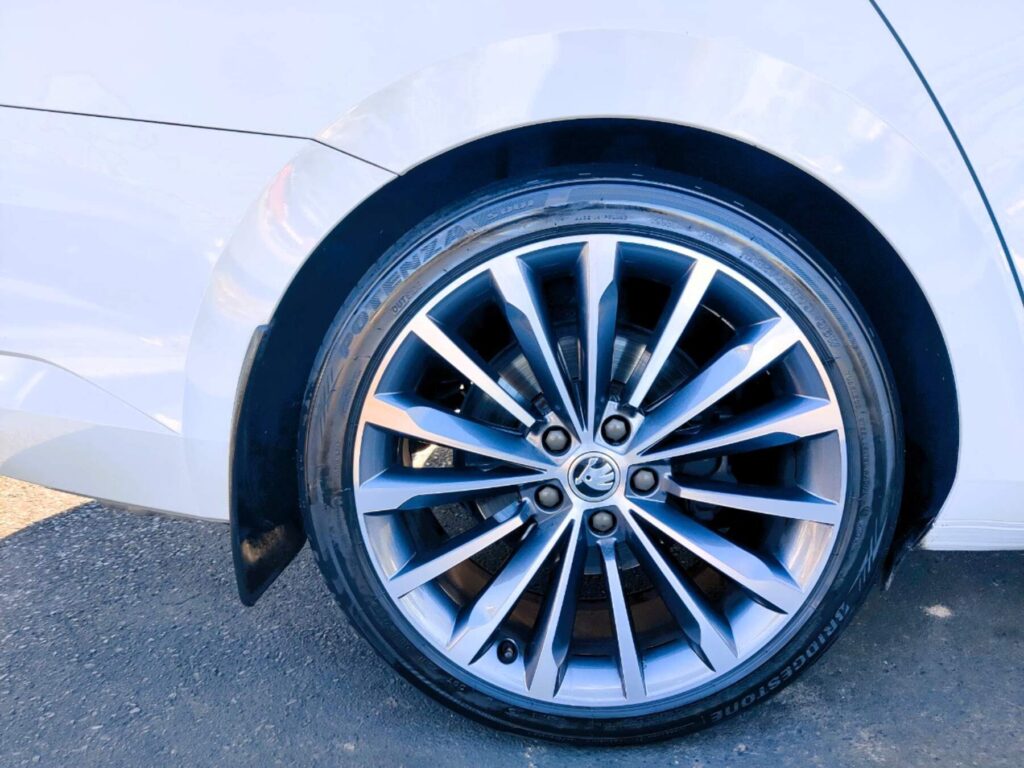 Wheel detail brake dust removed at The Washouse Rouse Hill