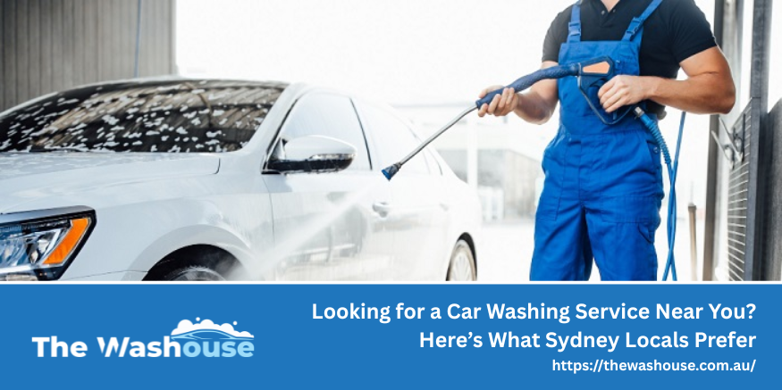 Professional car washing service near you providing exterior cleaning and interior detailing preferred by local vehicle owners for quality car care