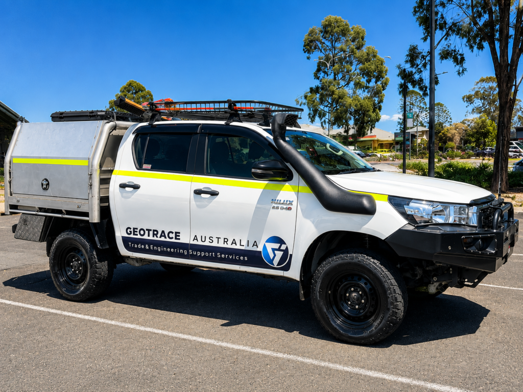 Professional In & Out Wash for a work ute at The Washouse in Rouse Hill.