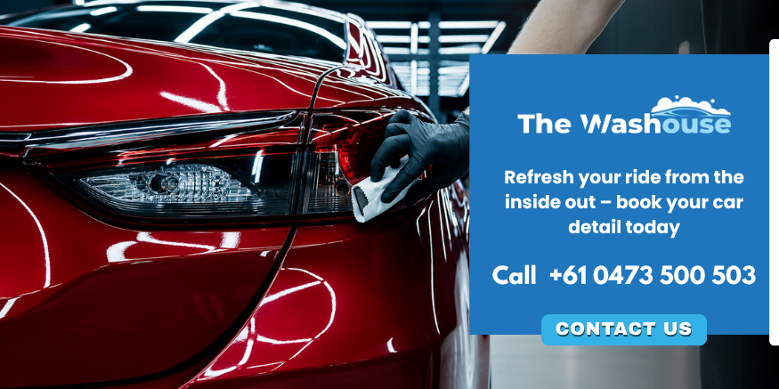 Contact The Washouse for professional car detailing services in Rouse Hill and the Hills District