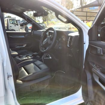 Driver area detailed and cleaned at The Washouse Rouse Hill