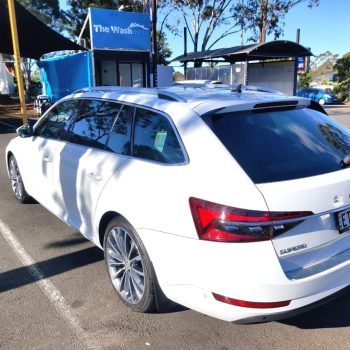 Wagon exterior car wash result at The Washouse Rouse Hill