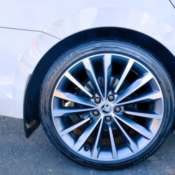 Wheel detail brake dust removed at The Washouse Rouse Hill